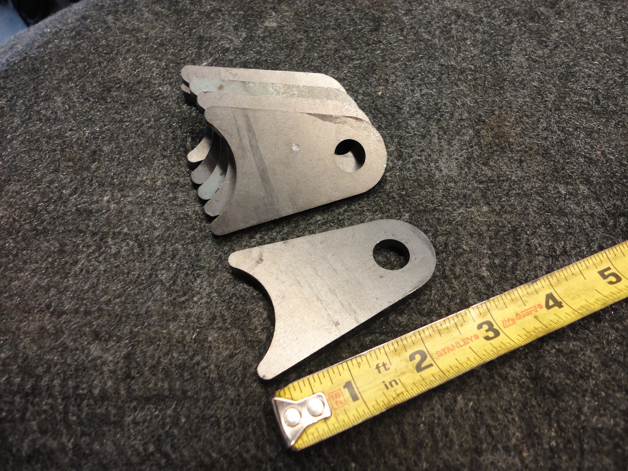 Tube Weld Tabs - Cut to any Size