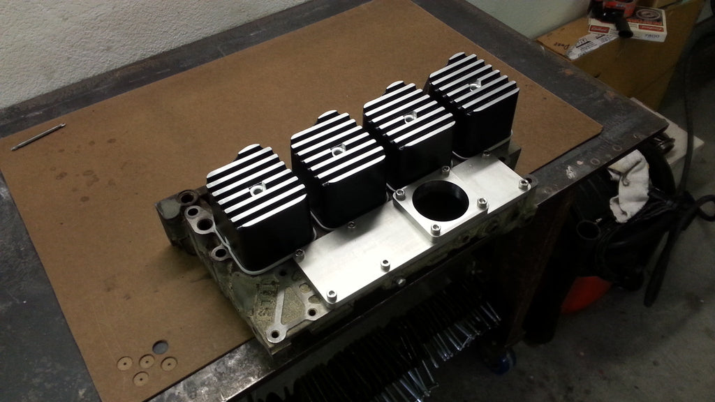 Cummins Turbo Diesel 4BT 3.9L Custom Intake Manifold Plate – Mayhem ...