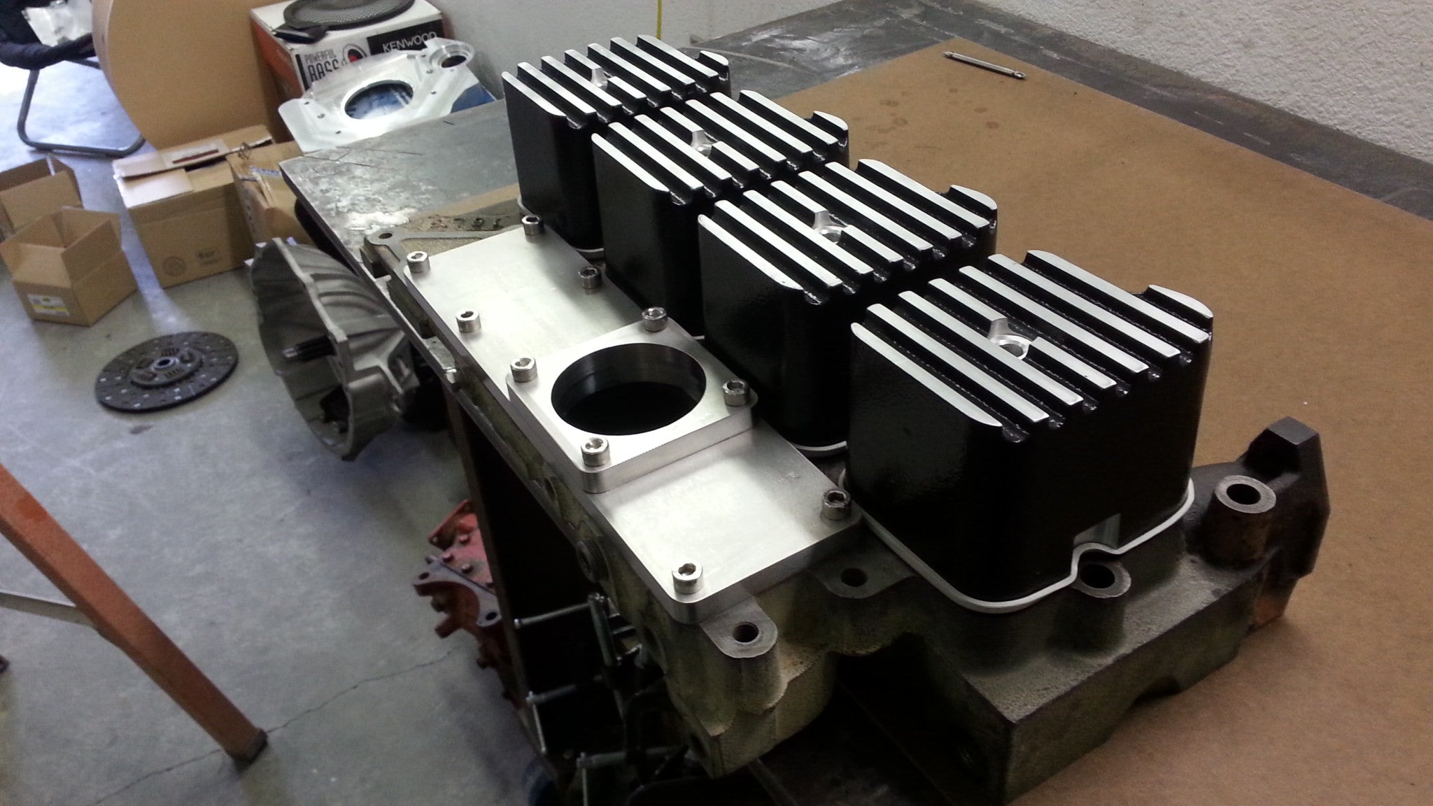 Cummins Turbo Diesel 4BT 3.9L Custom Intake Manifold Plate