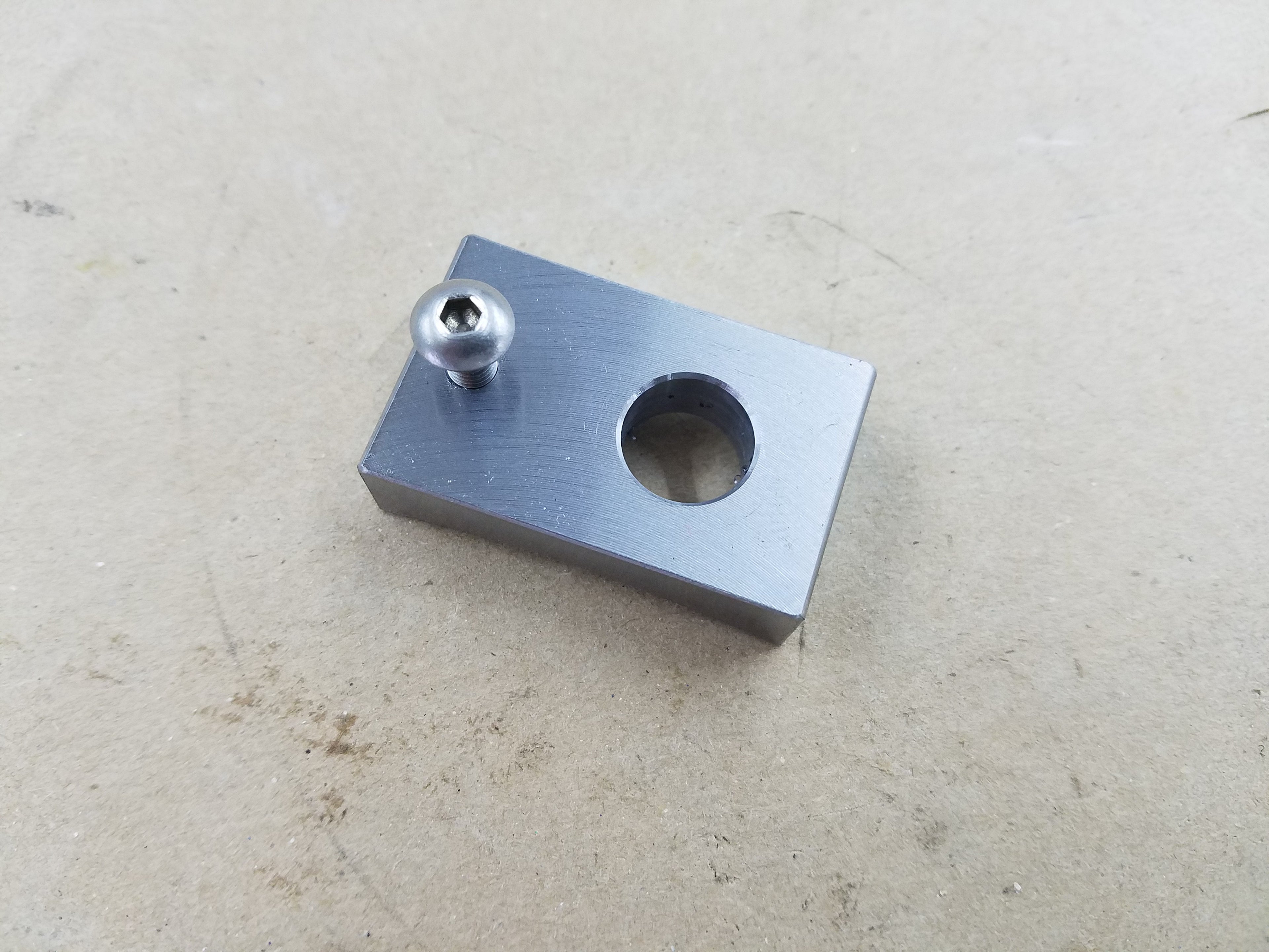 03-12 Dodge CR Cummins Air Intake Temp Sensor Weld Bung