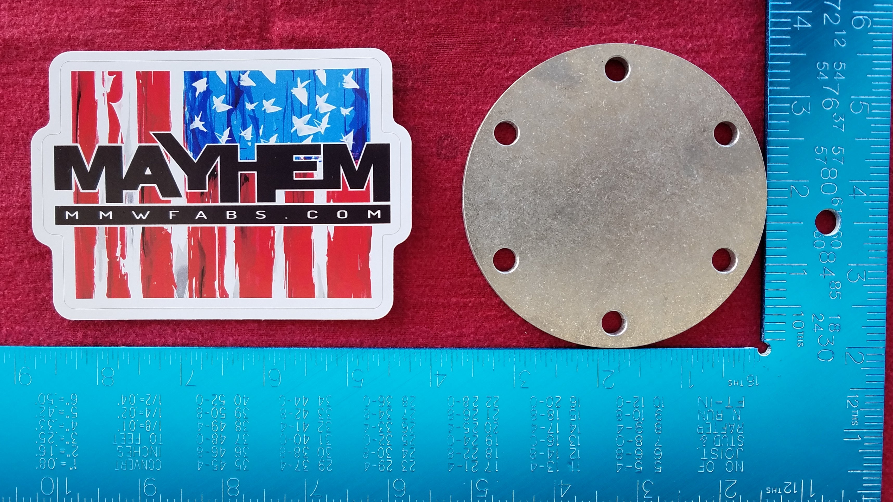 ATL / Fuel Safe Style Fuel Tank Fill Plates