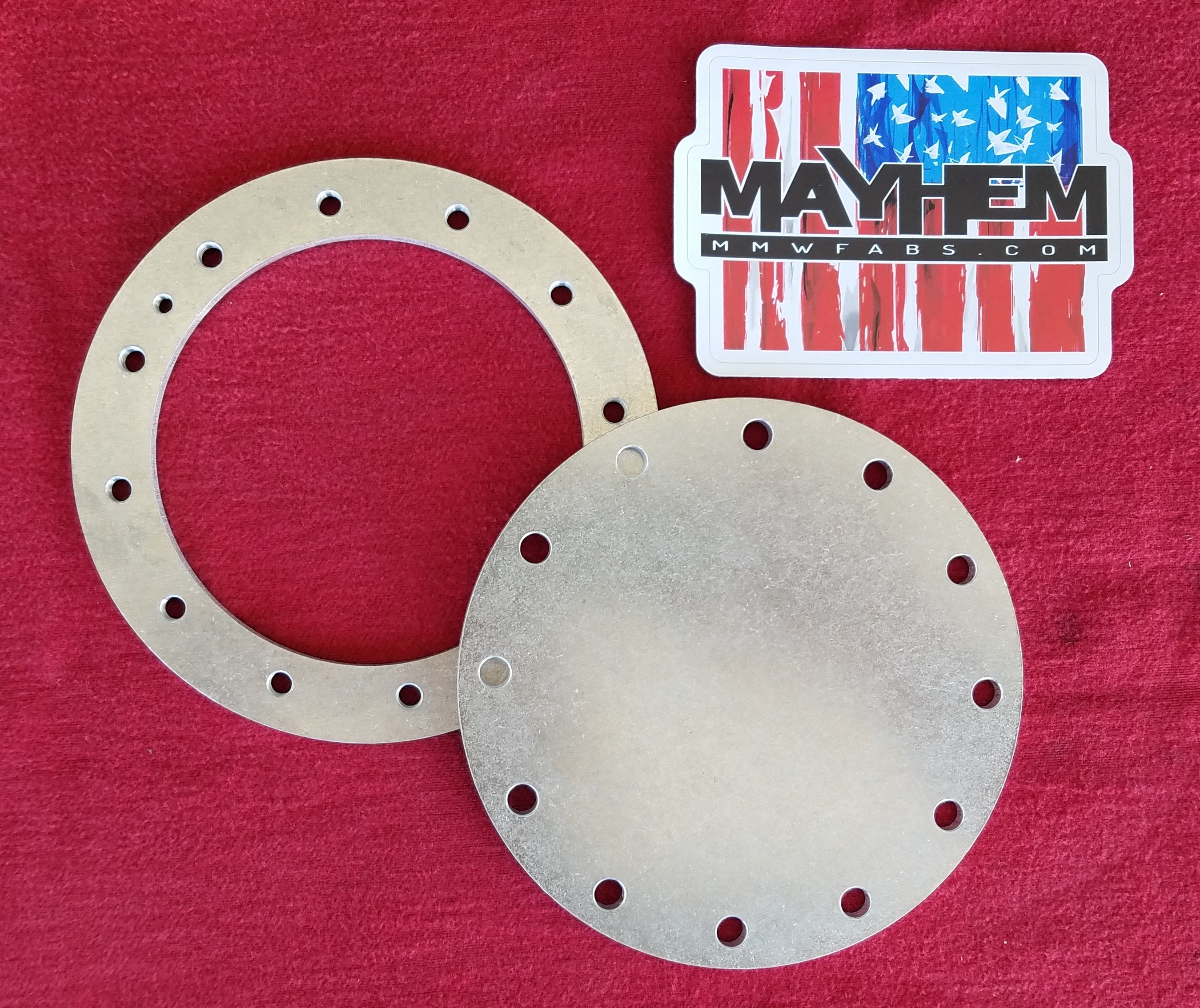 ATL / Fuel Safe Style Fuel Tank Fill Plates