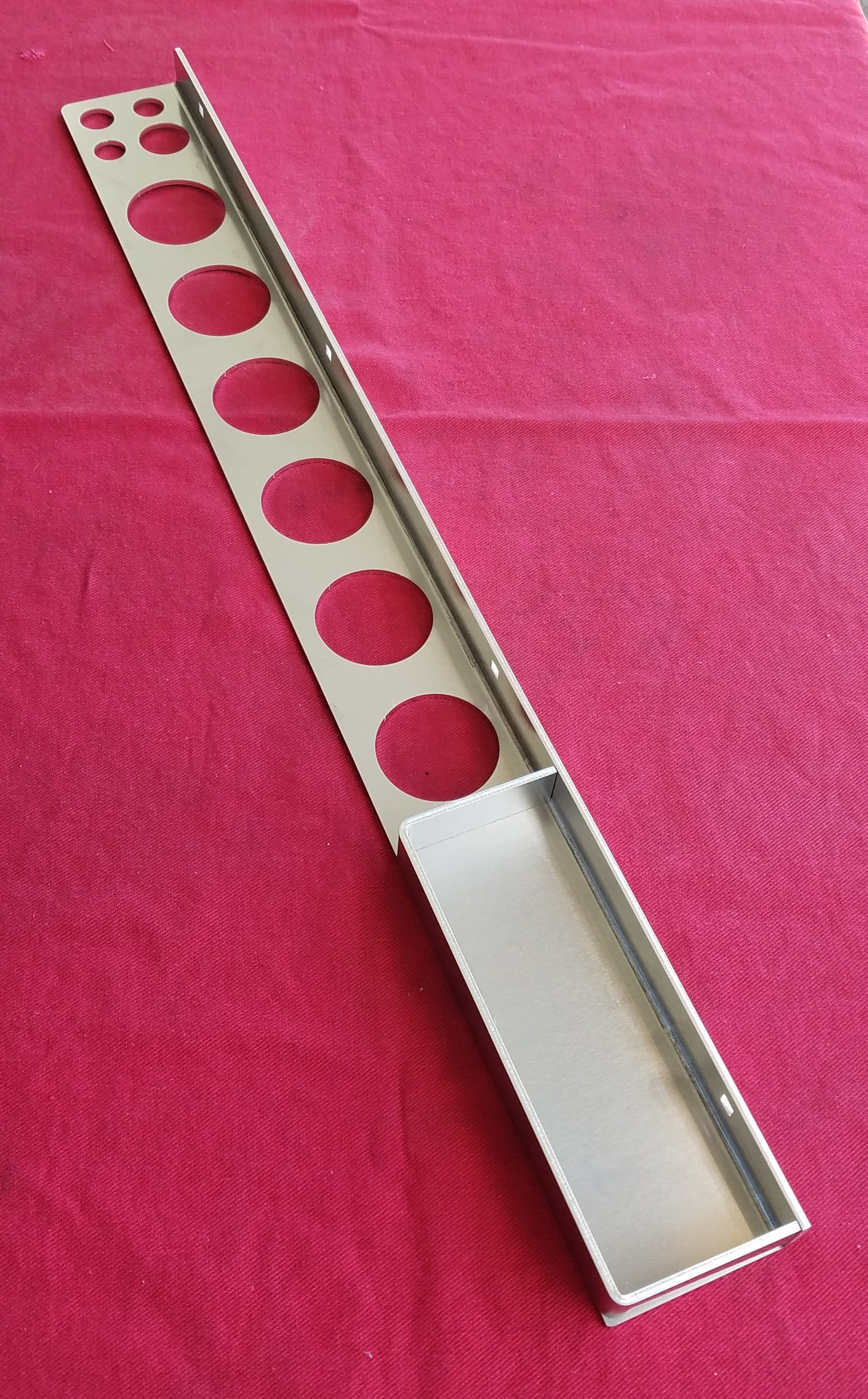 Tig Welding Filler Rod Storage Holder Bracket with tray