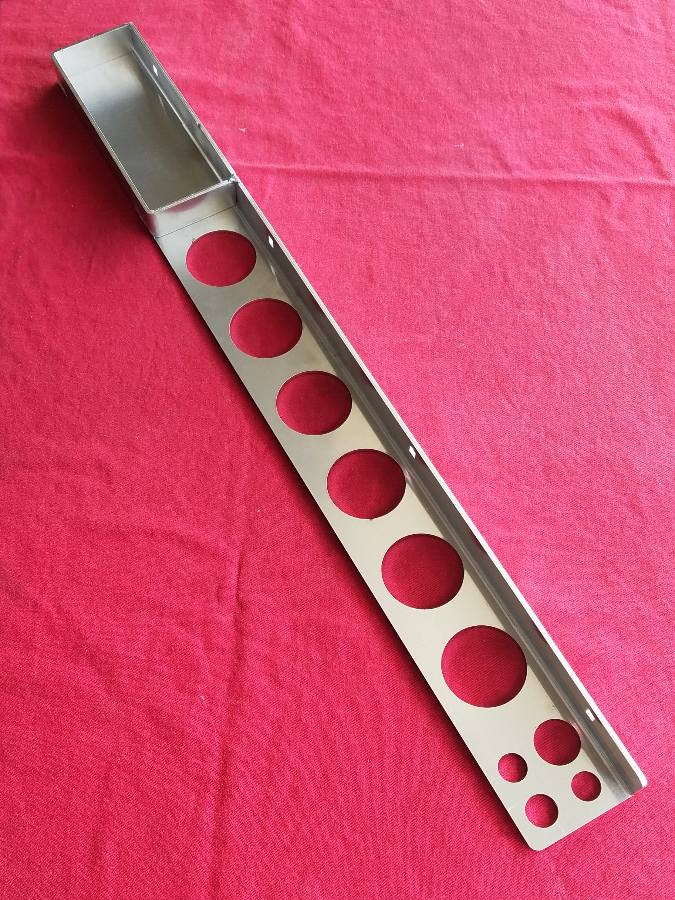 Tig Welding Filler Rod Storage Holder Bracket with tray