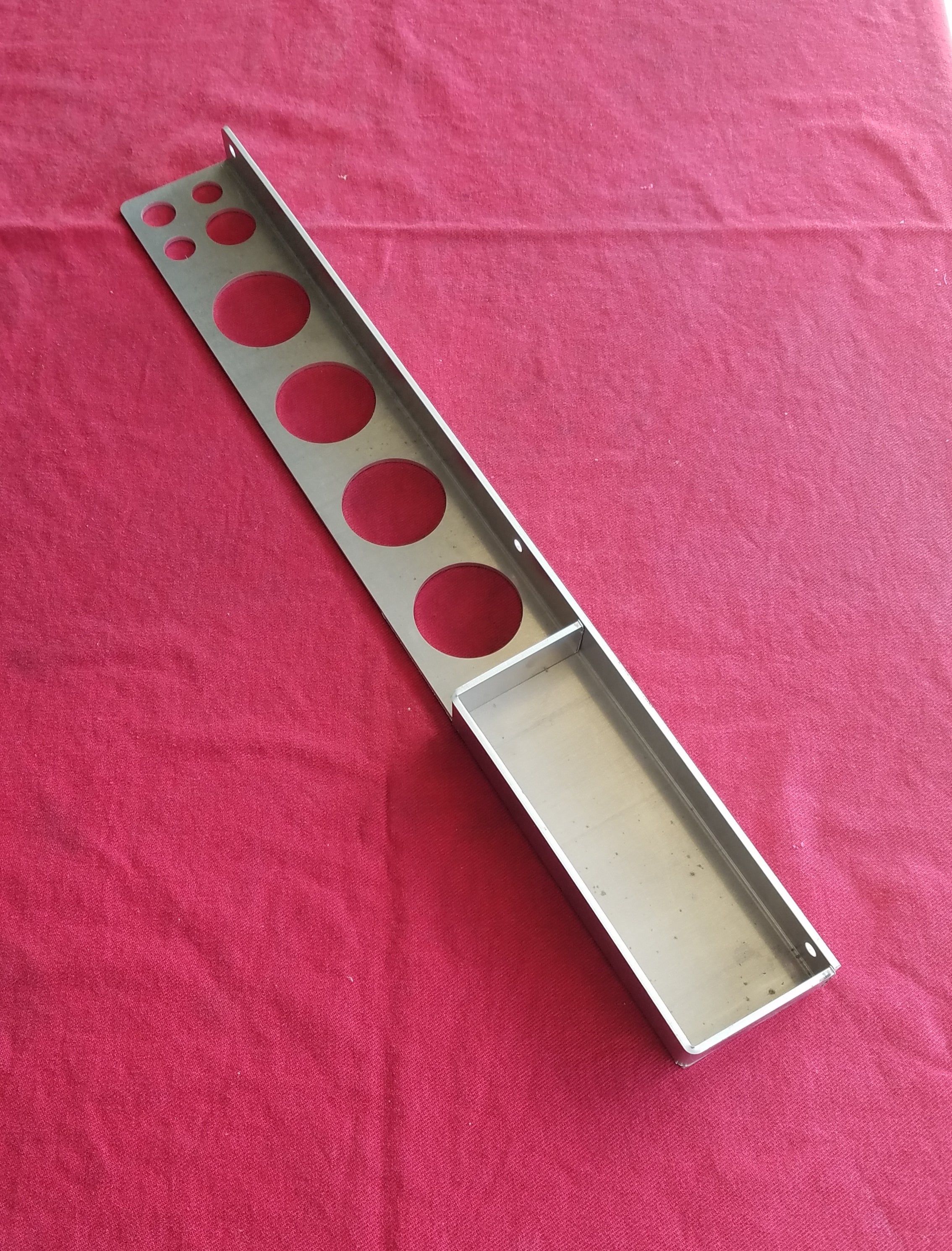 Tig Welding Filler Rod Storage Holder Bracket with tray