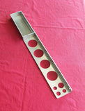 Tig welding filler rod storage holder bracket with tray