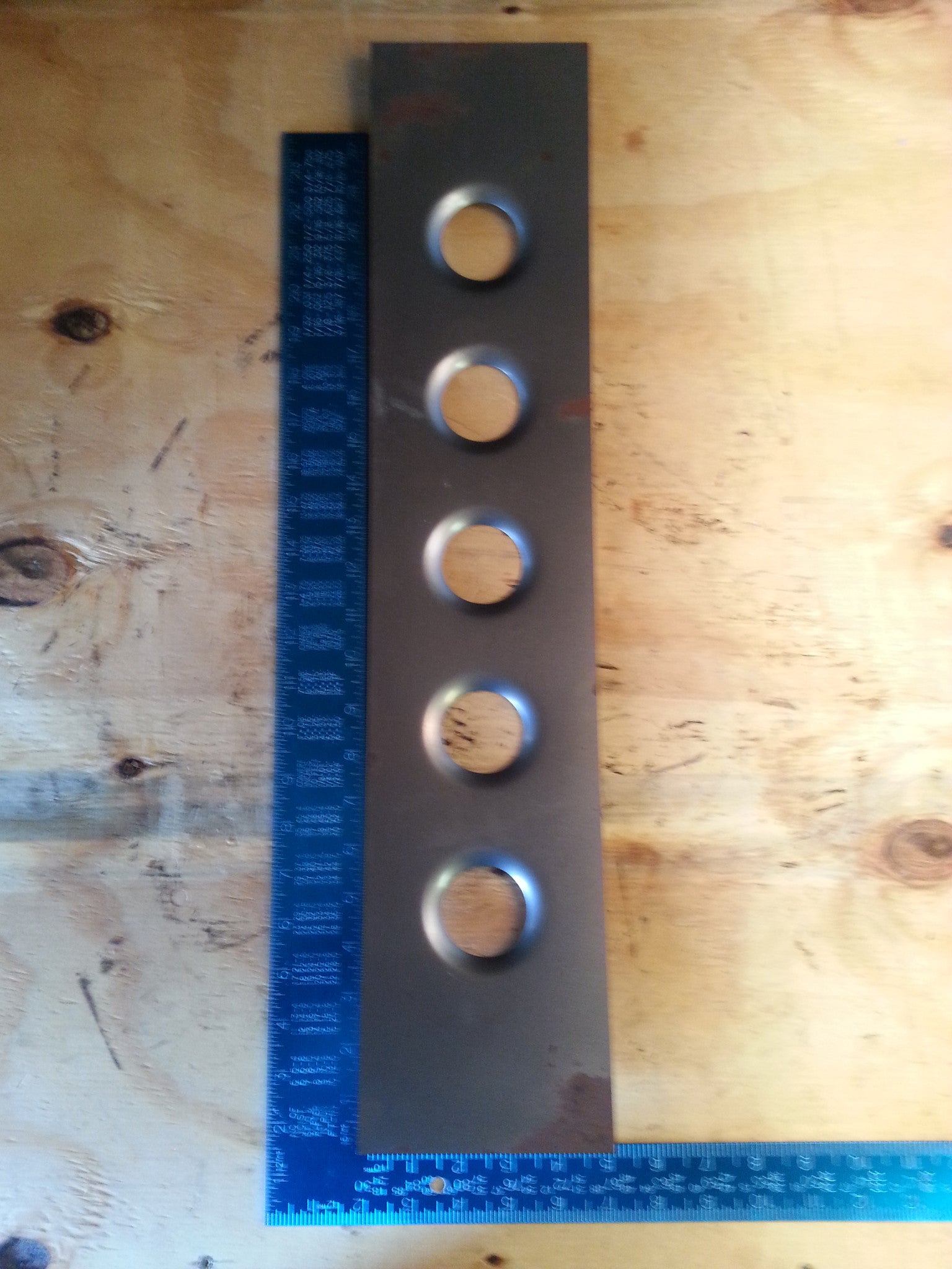 16 Gauge Dimple Plate Gussets 12" and 24" long