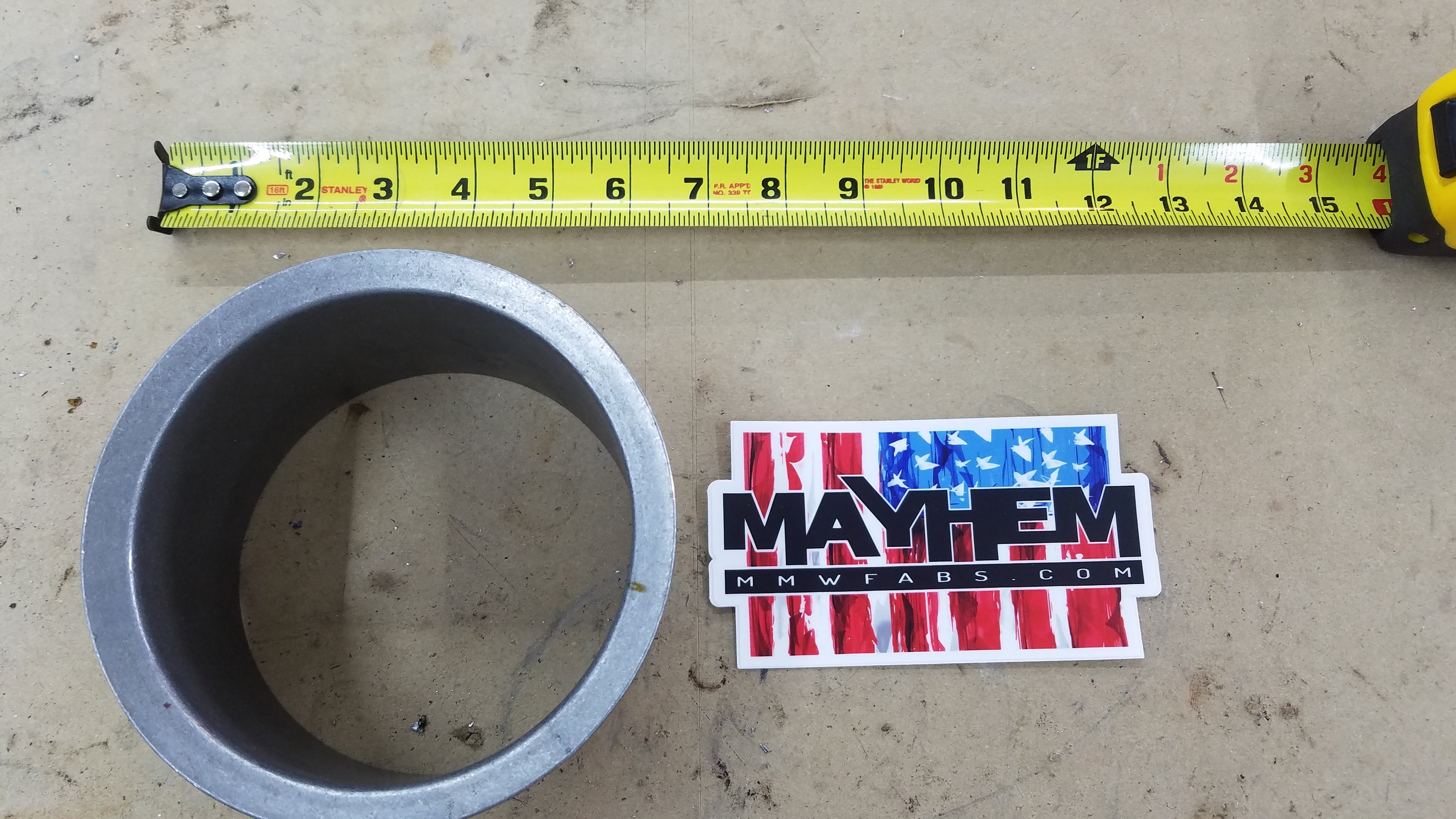 S400 / K31 T6 Exhaust Outlet Flange and Clamp (Stub Pipe) Mild Steel and Stainless