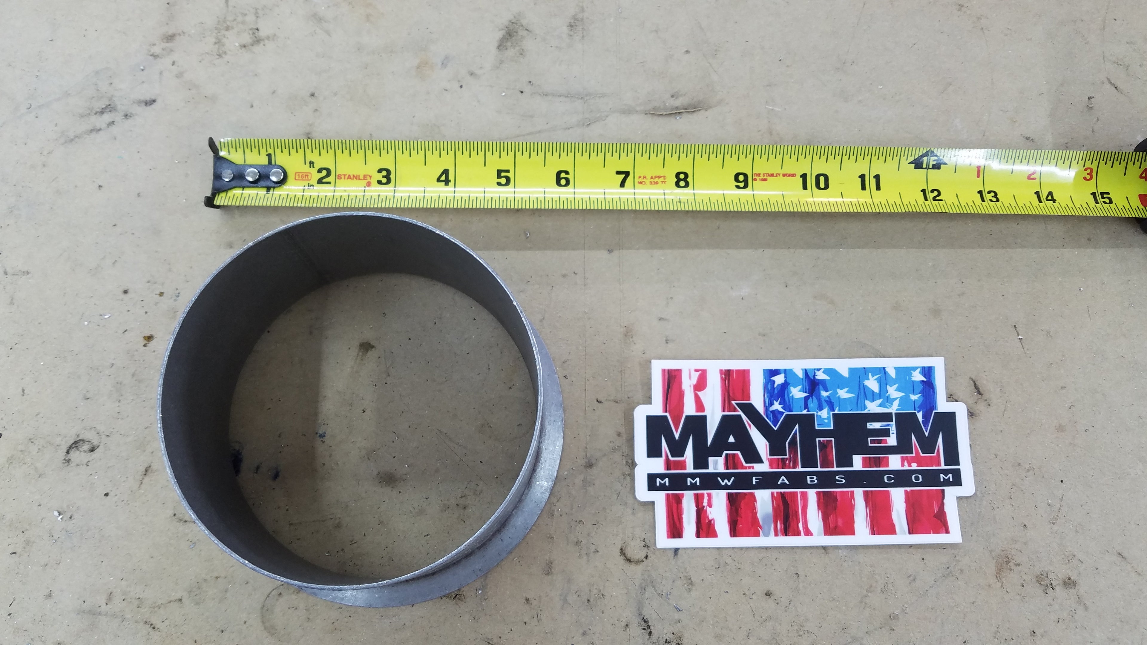 S400 / K31 T6 Exhaust Outlet Flange and Clamp (Stub Pipe) Mild Steel and Stainless