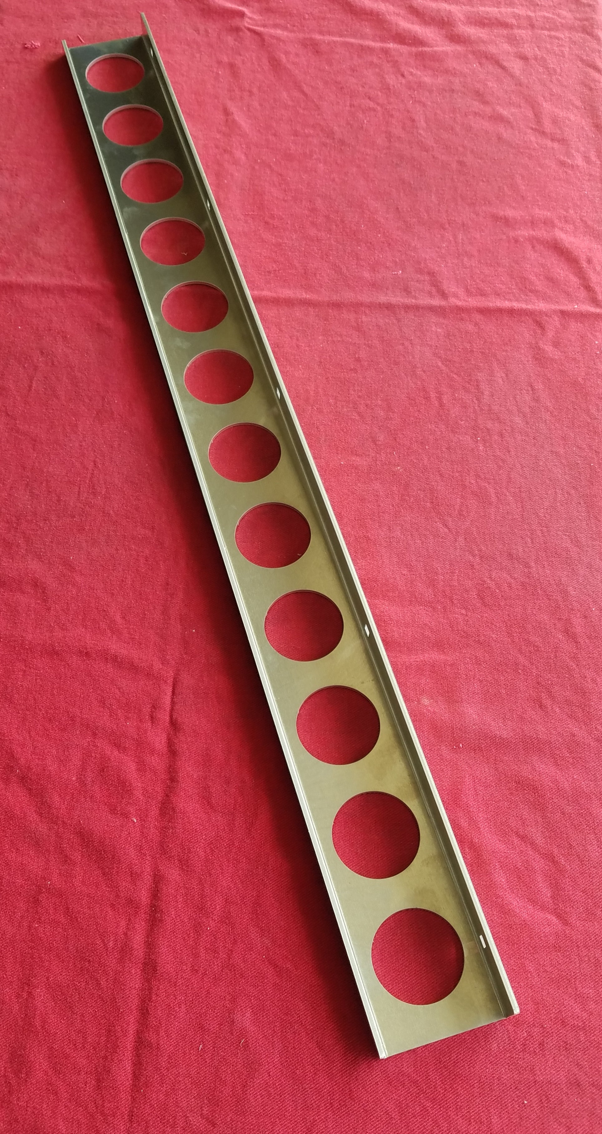 Tig welding filler rod storage holder bracket