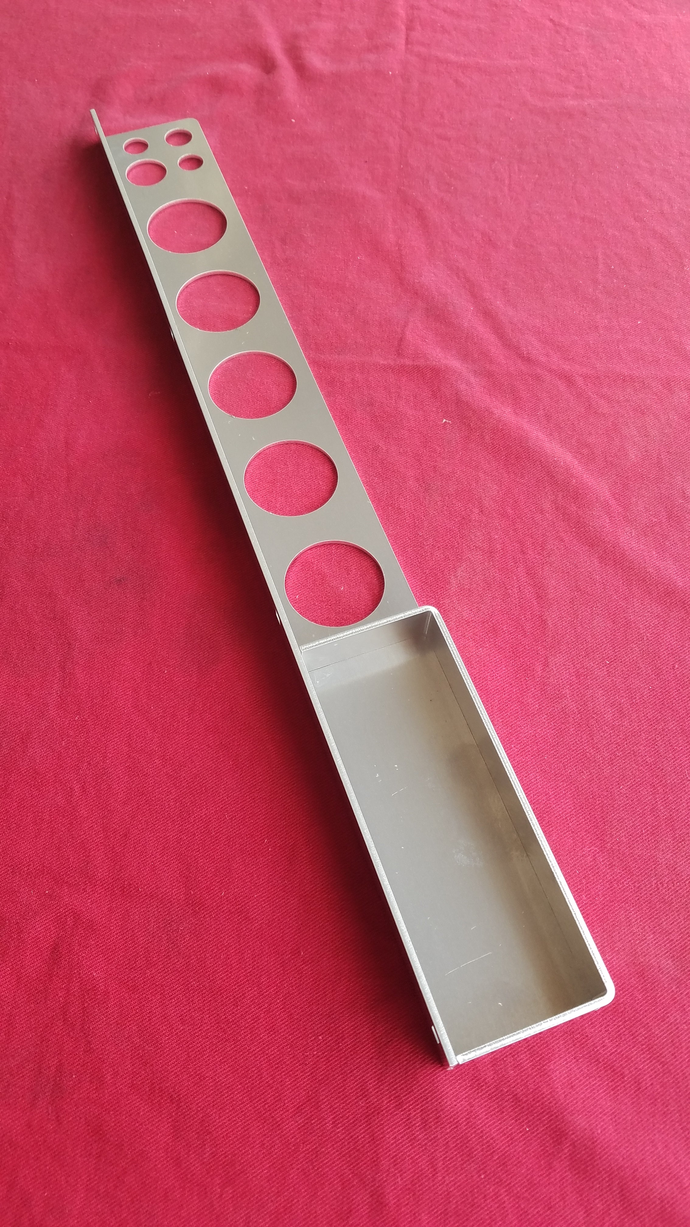 Tig Welding Filler Rod Storage Holder Bracket with tray