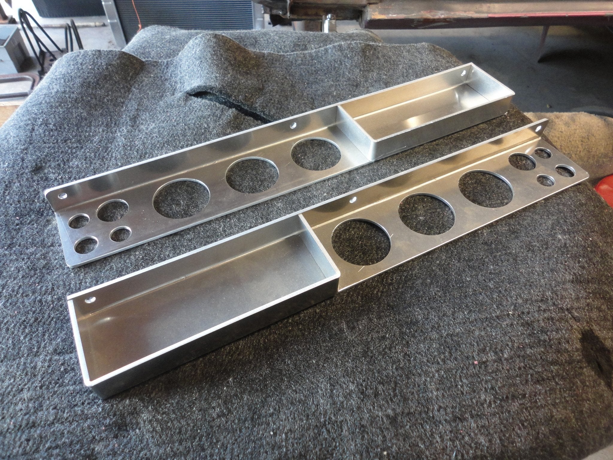 Tig Welding Filler Rod Storage Holder Bracket with tray