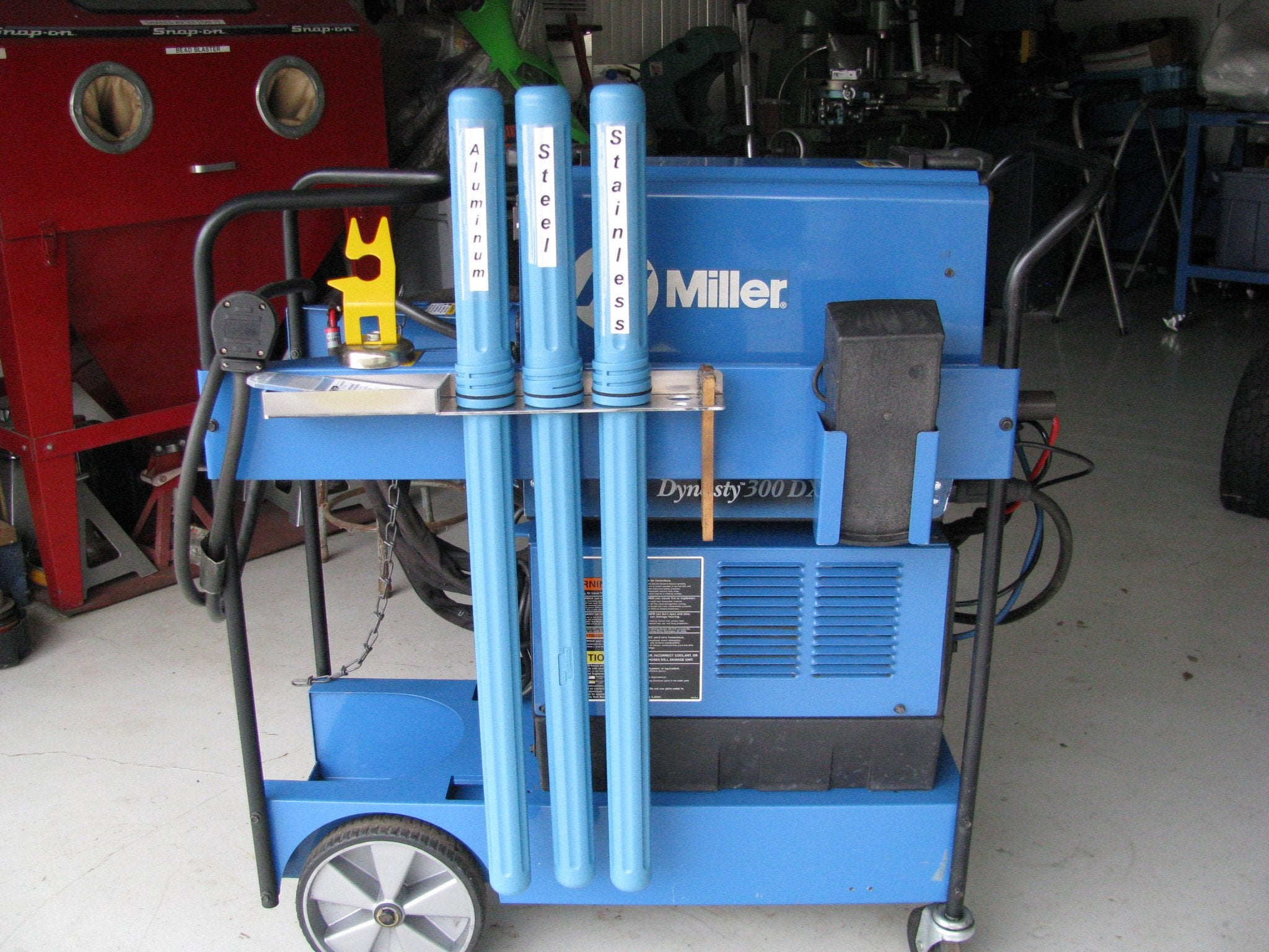 Tig Welding Filler Rod Storage Holder Bracket with tray