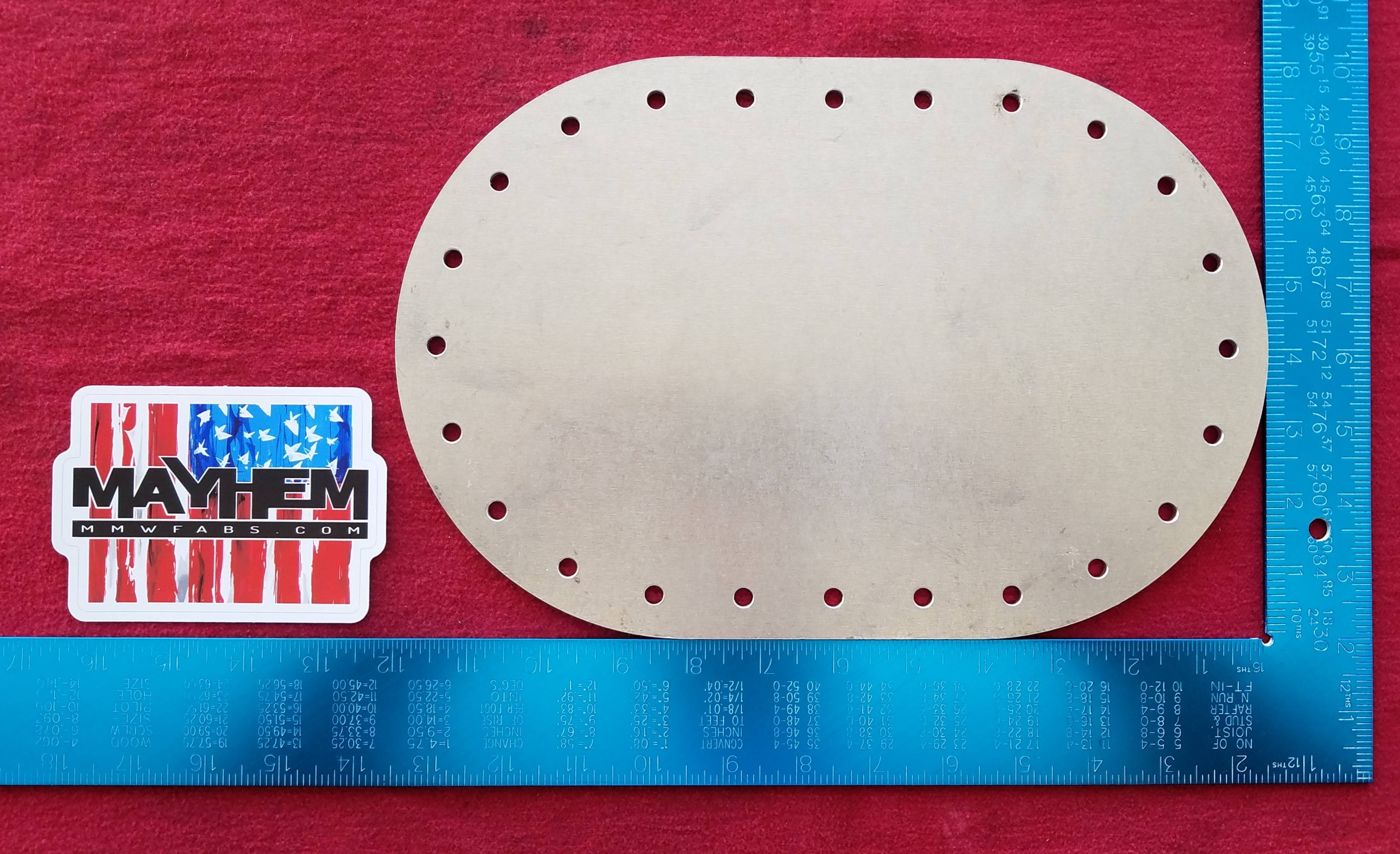 ATL / Fuel Safe Style Fuel Tank Fill Plates
